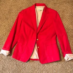 Banana Republic Red Blazer